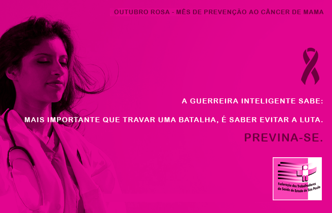 Outubro rosa: Federação da Saúde mostra como prevenir com autoexame e os 12 avanços tecnológicos para combater a doença